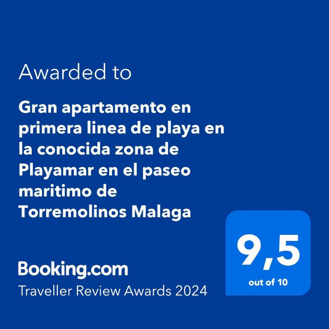 Exclusive Beachfront Apartment Torremolinos - Pool - Paddle - Tenis - Wifi - Central Aircon Экстерьер фото
